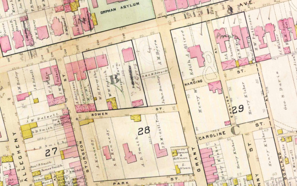 230 and 272 Ridge Addresses of H. Sellers McKee as published by G.M. Hopkins & Co. 1890