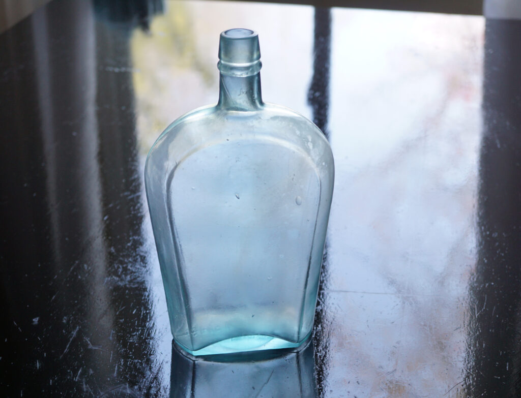 Whiskey Flask with the mark of S. McKee & Co.