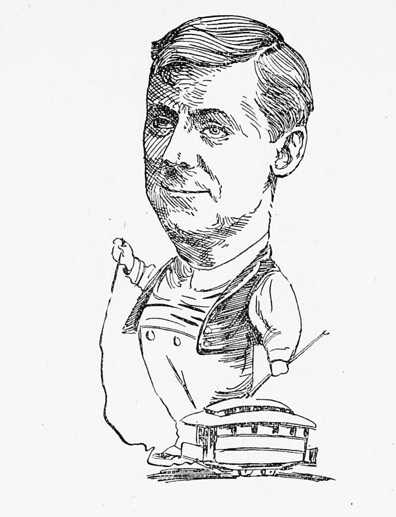 Murray A. Verner sketch as published in all sorts of pittsburgers