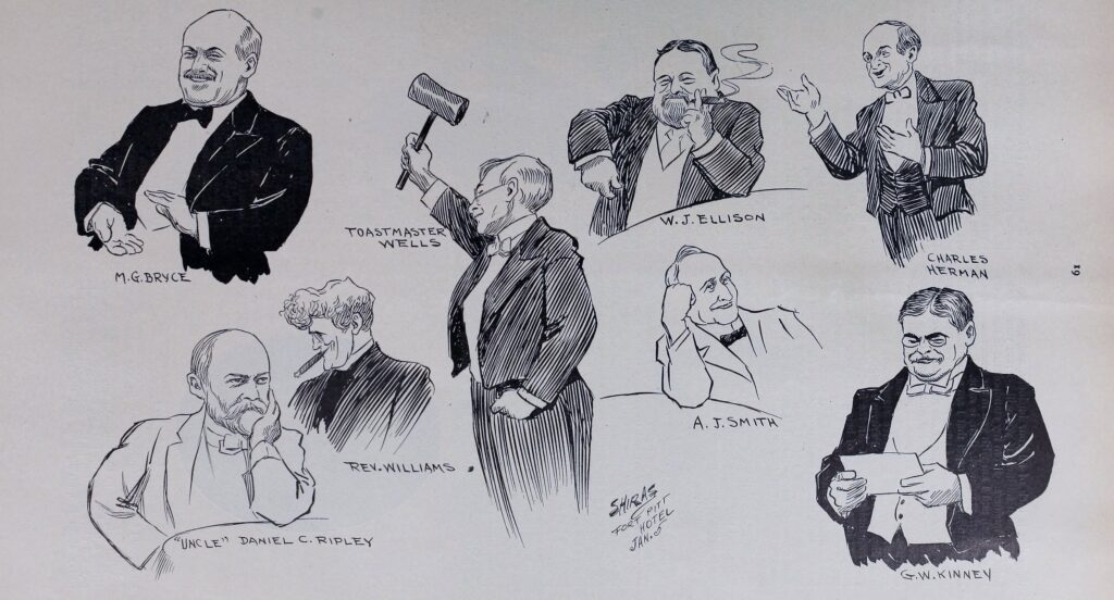 A.J. Smith, McKee Glass President in 1917 from Crokery and Glass Journal