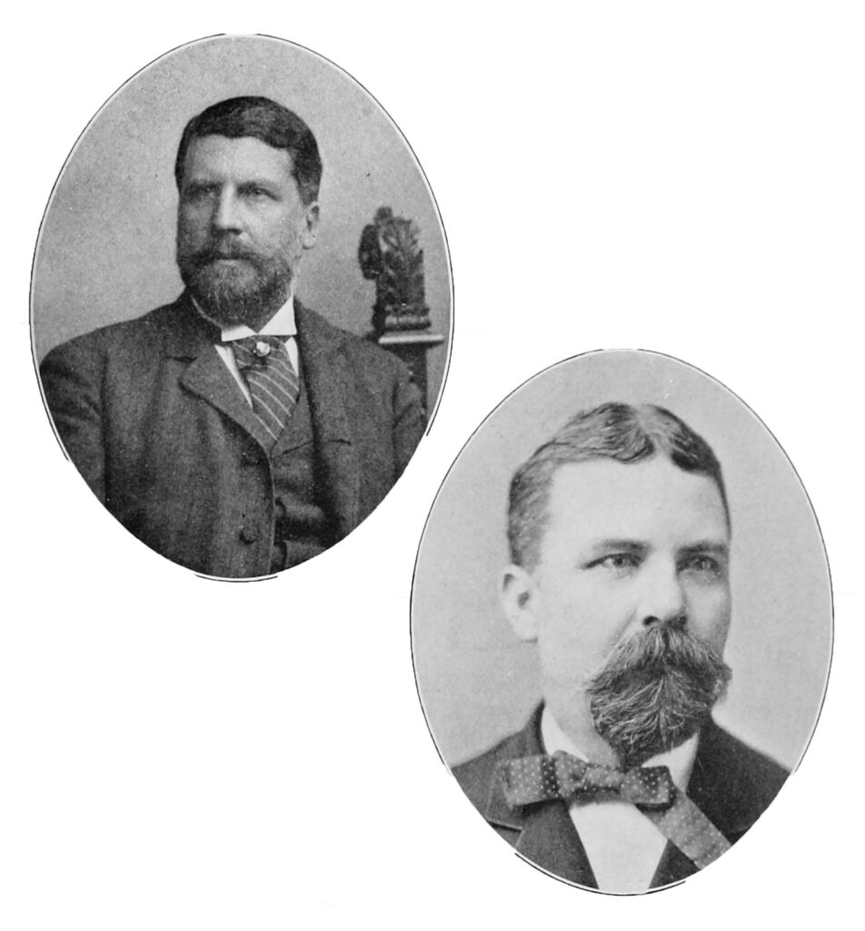 Photos of J. Willis Dalzell and John H. Dalzell from Noble men of Pittsburgh published 1901